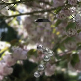 Touch Of ECO Solar Metal Orb Wind Chime - Color Changing RGB , Weather Resistant, 26 Inches Tall, 5 Inches Wide, Perfect for Home, Garden, Decoration